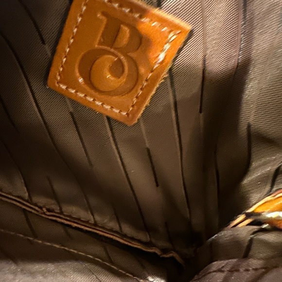 Handbag Crave Audrey  Waxed Leather Wallet Keychain NWOT - Picture 5 of 5